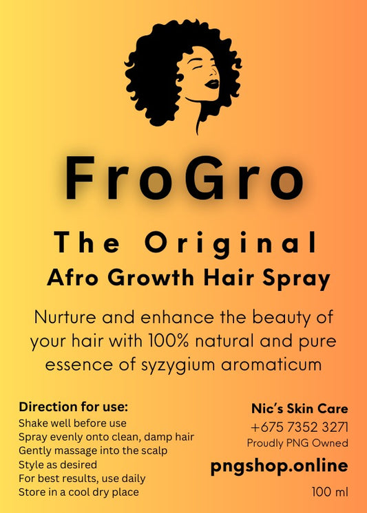 FroGow - The Original Afro Growth Hair Spray 100ml