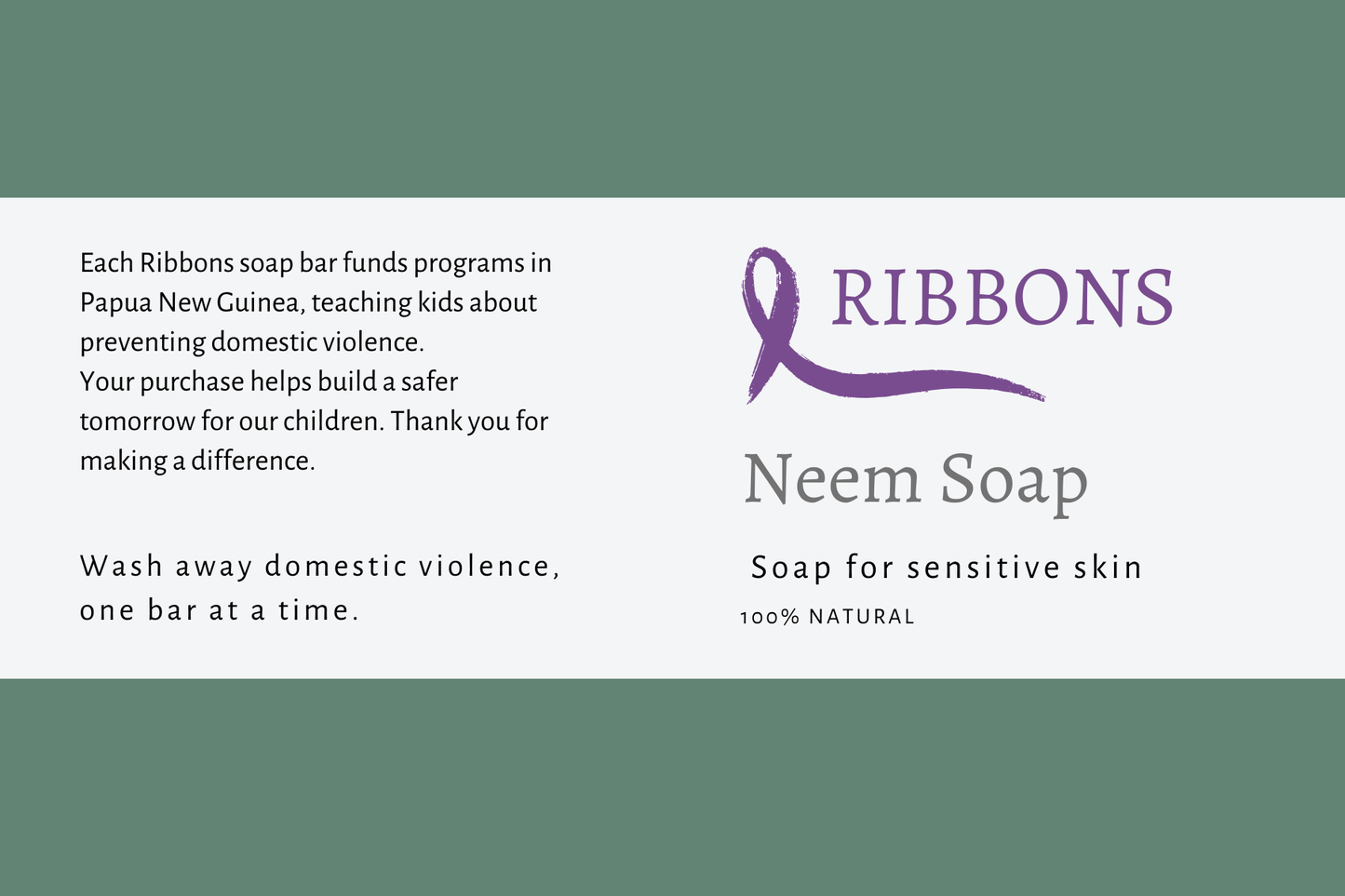 Ribbons Neem Soap