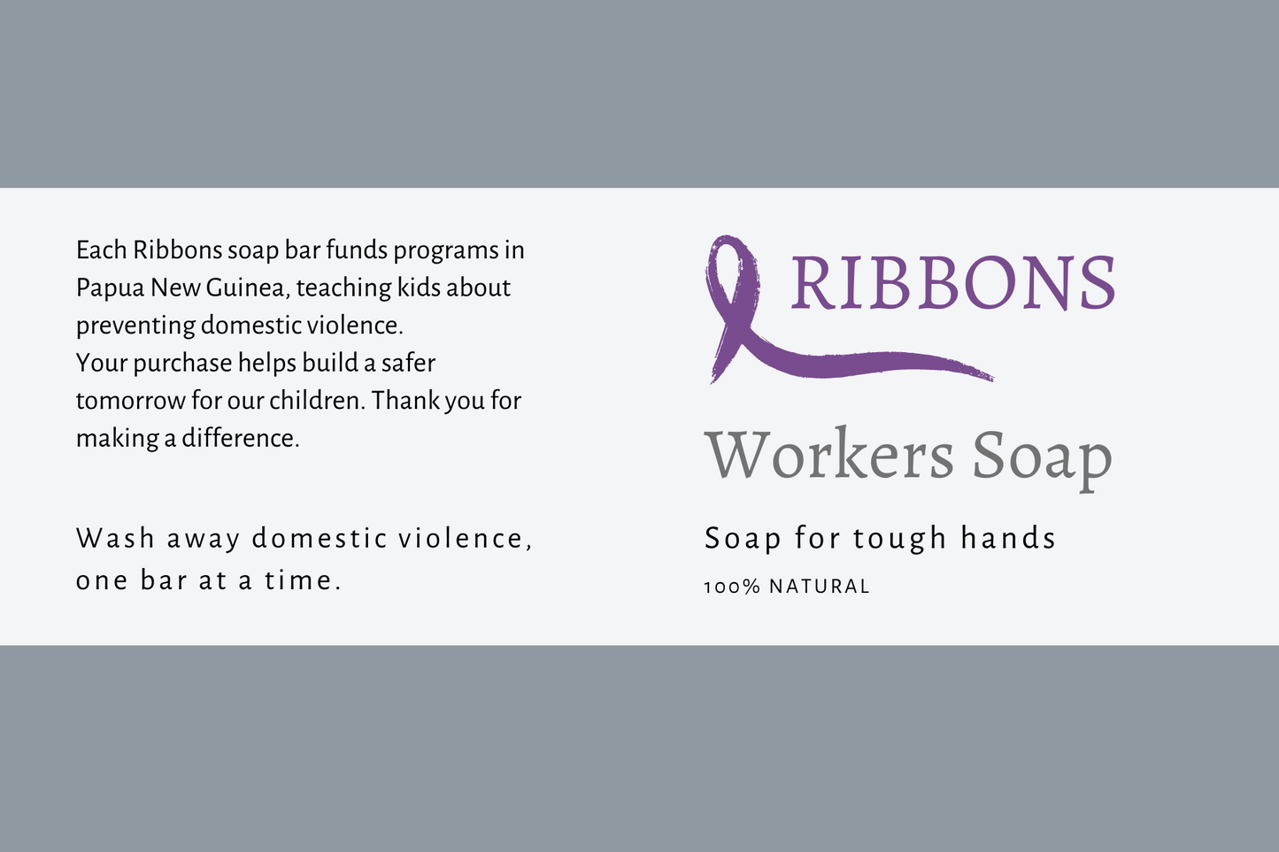 Ribbons Workers Soap